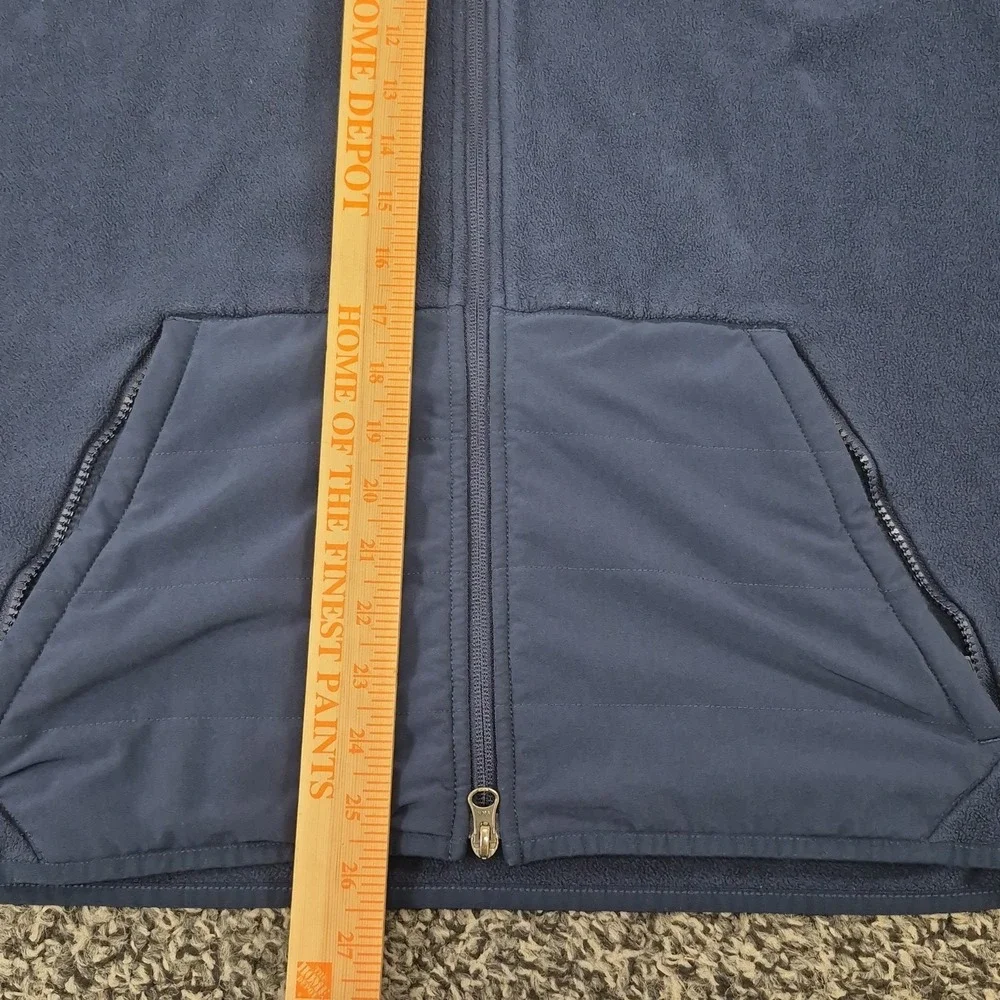Jordan UNC Tar Heels Full Zip Hoodie Men Large Navy Blue NCAA Jumpman